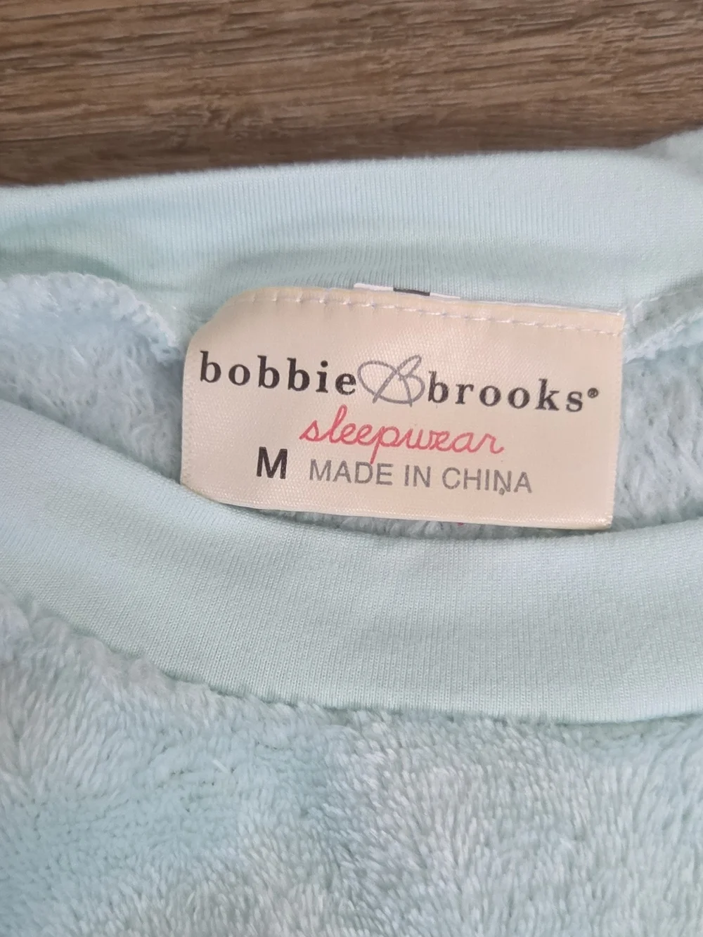 Bobbie Brooks Light Blue Plush Unicorn Pajama Set with Pink Accents